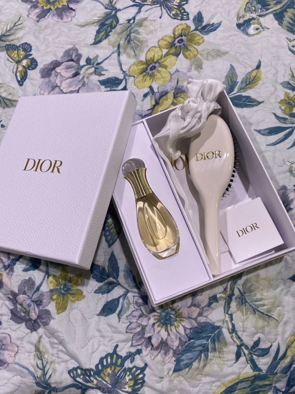 Dior J’adore Hair Mist with Hair Brush Set-NIB - Picture 2 of 12